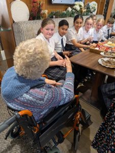 Graysford Hall Welcomes LGS Stoneygate School Choir for Festive Carol Singing 3 Graysford LGS Visit 2