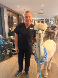 Prancer the Alpaca Brings Smiles to Claridge Place 10 d8ab8985 7ce1 4a4a be38 fadef4ef865a